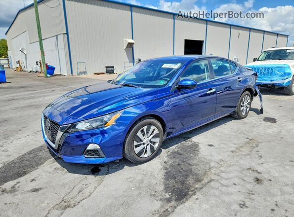 1N4BL4BV0NN356366 2022 NISSAN ALTIMA Blue წინა მარცხენა ხედი სამი მეოთხედიდან