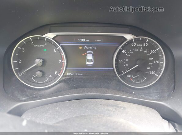 1N4BL4BV1LN310722 2020 NISSAN ALTIMA Синий Вид задних сидений