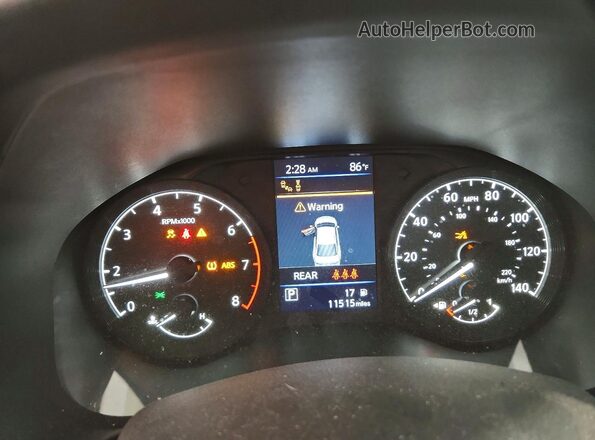 1N4BL4BV1SN345453 2025 NISSAN ALTIMA Black Widok zestawu wskaźników