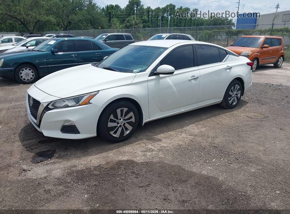 1N4BL4BV2KC163630 2019 NISSAN ALTIMA Белый Передняя левая четверть