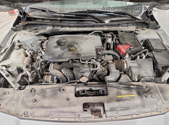 1N4BL4BV3KC227075 2019 NISSAN ALTIMA Серебряный Вид задней части салона