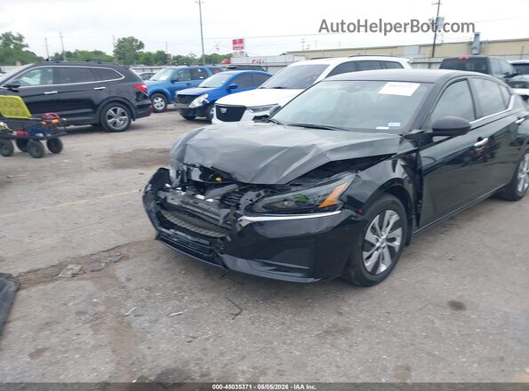 1N4BL4BV3SN344367 2025 NISSAN ALTIMA Черный Передняя левая четверть
