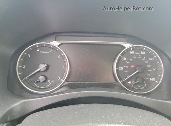 1N4BL4BV4KC238666 2019 NISSAN ALTIMA Черный Вид щитка приборов