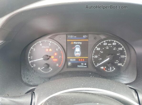1N4BL4BV4SN316075 2025 NISSAN ALTIMA Серый Вид щитка приборов