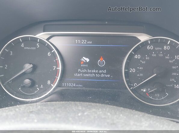 1N4BL4BV6KC233422 2019 NISSAN ALTIMA Silver Widok tylnych siedzeń
