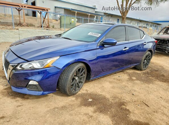 1N4BL4BV6LC212037 2020 NISSAN ALTIMA Синий Передняя левая четверть
