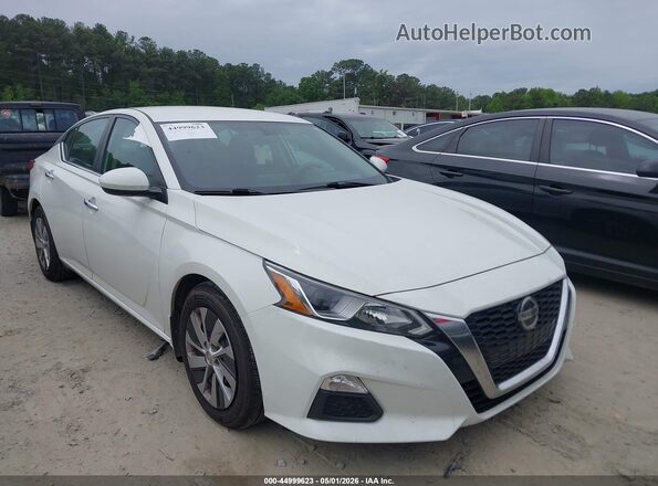 1N4BL4BV8KC161817 2019 NISSAN ALTIMA White Передня права чверть