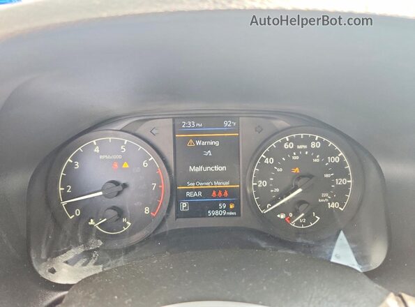 1N4BL4BV8RN375477 2024 NISSAN ALTIMA Серебряный Вид щитка приборов