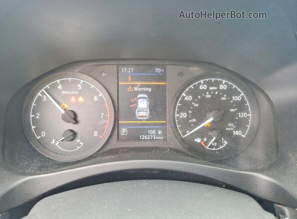 1N4BL4BVXMN359662 2021 NISSAN ALTIMA White Սարքավորումների վահանակի տեսք