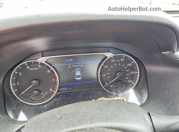 1N4BL4CV0LC116774 2020 NISSAN ALTIMA Серебряный Вид щитка приборов