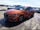 2020 Nissan Altima Sr Fwd Orange vin: 1N4BL4CV0LC277514