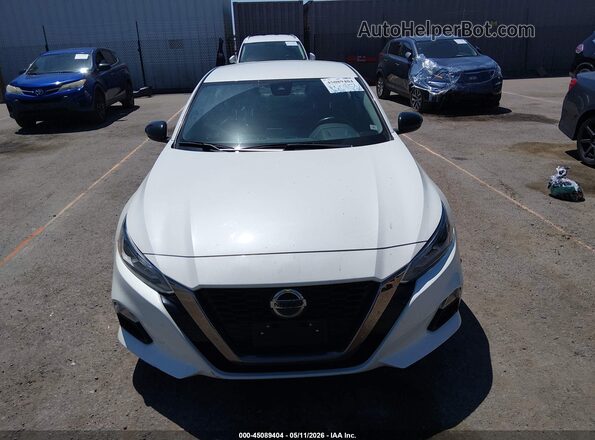 1N4BL4CV1NN302007 2022 NISSAN ALTIMA White Вид щитка приладів