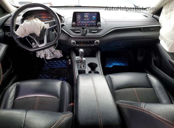 1N4BL4CV2KC103281 2019 NISSAN ALTIMA Blue Dashboard view