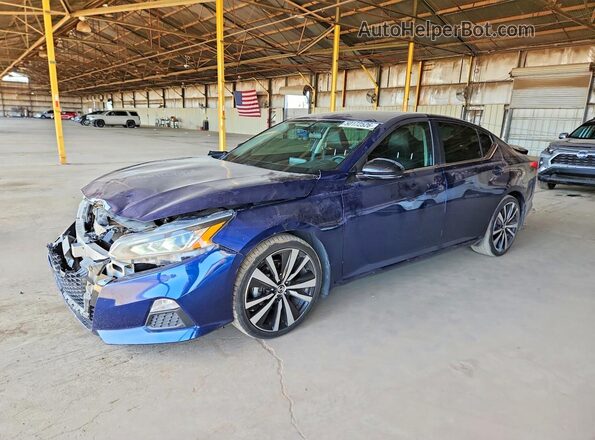 1N4BL4CV2KC118069 2019 NISSAN ALTIMA Синий Передняя левая четверть