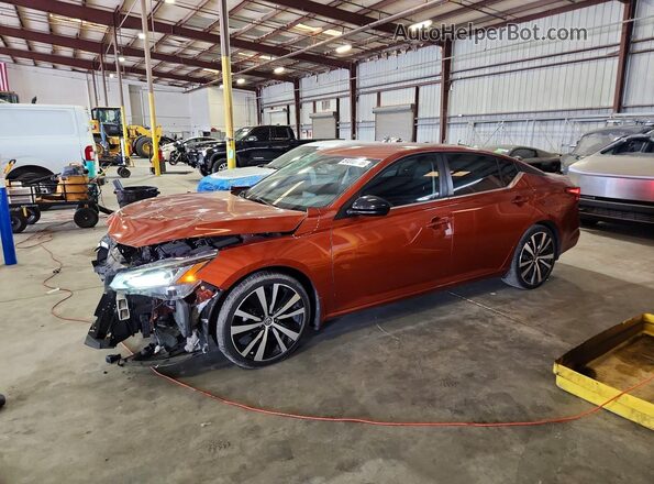 1N4BL4CV3LN303429 2020 NISSAN ALTIMA Orange წინა მარცხენა ხედი სამი მეოთხედიდან