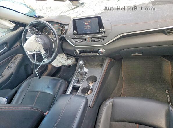 1N4BL4CV3MN307952 2021 NISSAN ALTIMA Black Вид панелі приладів