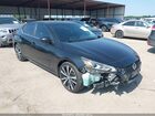 2021 Nissan Altima Sr Fwd Black vin: 1N4BL4CV3MN343768