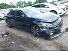 2021 Nissan Altima Sr Fwd Black vin: 1N4BL4CV3MN371182