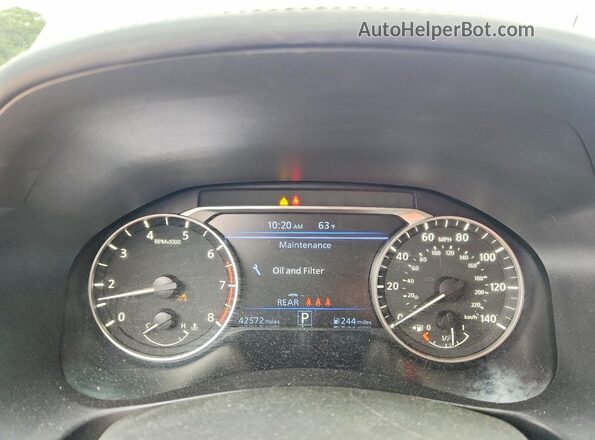 1N4BL4CV3RN339064 2024 NISSAN ALTIMA Синий Вид щитка приборов