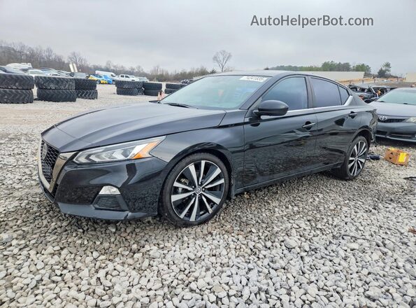 1N4BL4CV4NN325460 2022 NISSAN ALTIMA Черный Передняя левая четверть