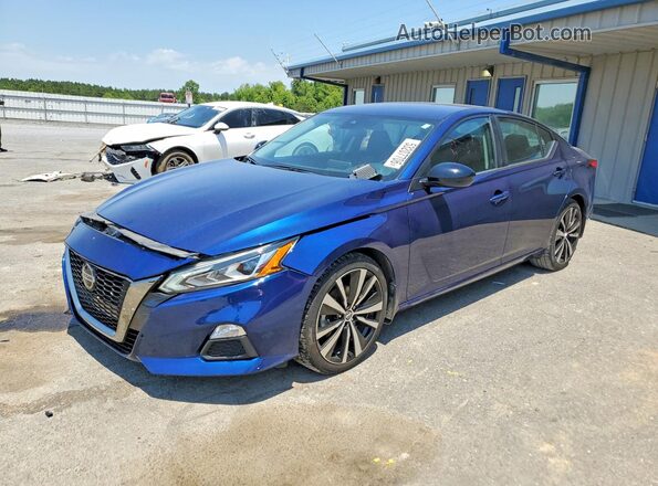 1N4BL4CV5LC229040 2020 NISSAN ALTIMA Синий Передняя левая четверть