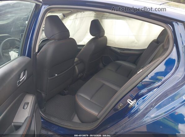1N4BL4CV6KC235251 2019 NISSAN ALTIMA Blue Vista de la etiqueta del VIN