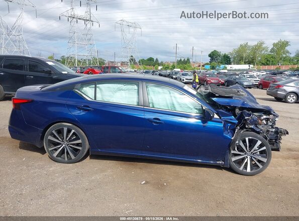 1N4BL4CV6KC235251 2019 NISSAN ALTIMA Blue Vista interior trasera