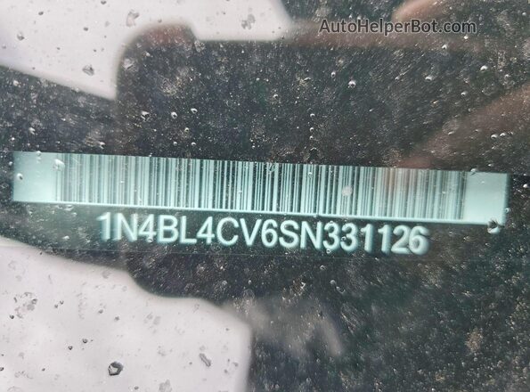 1N4BL4CV6SN331126 2025 NISSAN ALTIMA Серый Вид подкапотного пространства