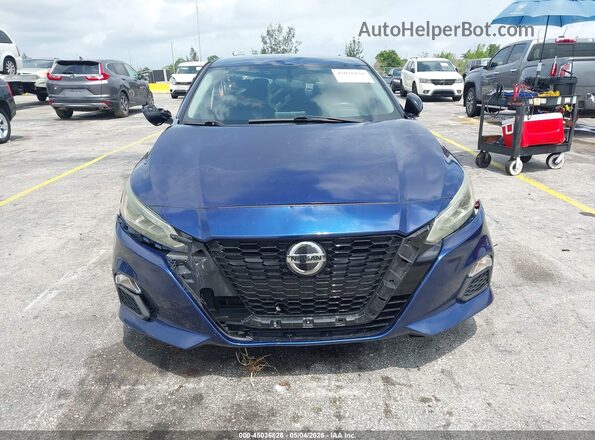 1N4BL4CV7KC155831 2019 NISSAN ALTIMA Синий Вид щитка приборов