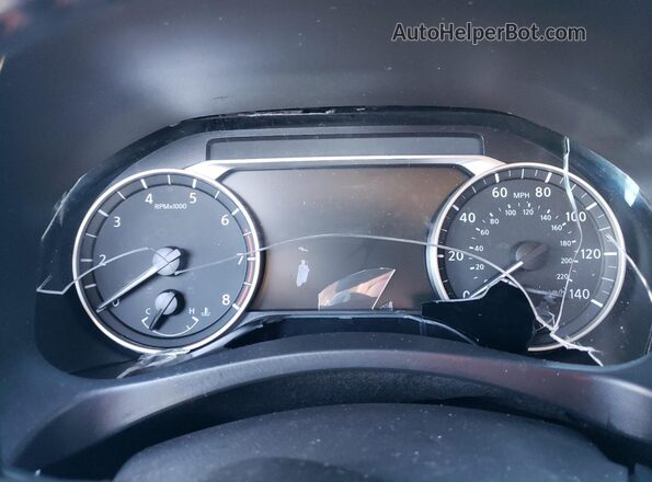 1N4BL4CV7LC189432 2020 NISSAN ALTIMA Silver Вид щитка приладів