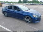 2020 Nissan Altima Sr Fwd Blue vin: 1N4BL4CV7LC236281