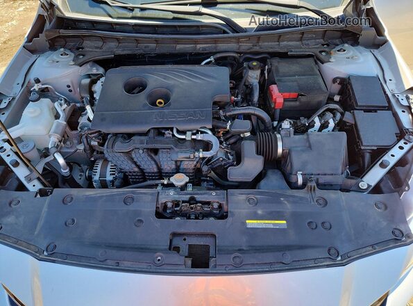 1N4BL4CV9KC159718 2019 NISSAN ALTIMA Silver უკანა სალონის ხედი