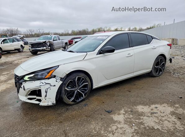 1N4BL4CV9RN356189 2024 NISSAN ALTIMA White წინა მარცხენა ხედი სამი მეოთხედიდან