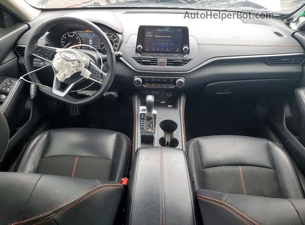 1N4BL4CVXLC128690 2020 NISSAN ALTIMA Белый Вид панели приборов