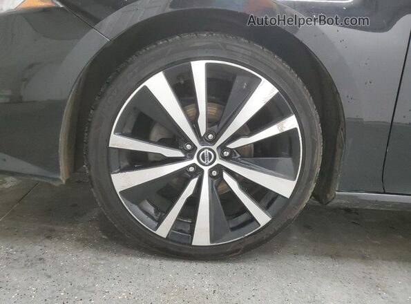 1N4BL4CVXMN307432 2021 NISSAN ALTIMA Черный Вид наклейки с VIN-кодом