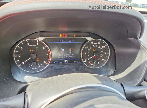 1N4BL4CW2LC273649 2020 NISSAN ALTIMA Черный Вид щитка приборов