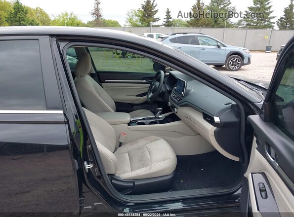 1N4BL4DV3MN361511 2021 NISSAN ALTIMA Черный Вид салона спереди