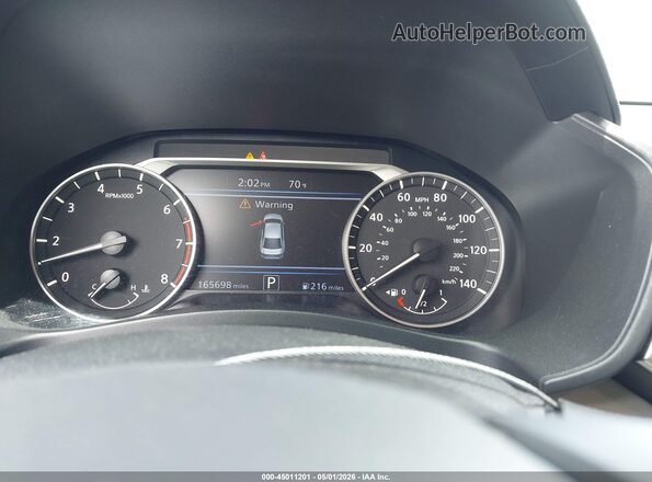 1N4BL4DV4MN356284 2021 NISSAN ALTIMA White Widok tylnych siedzeń