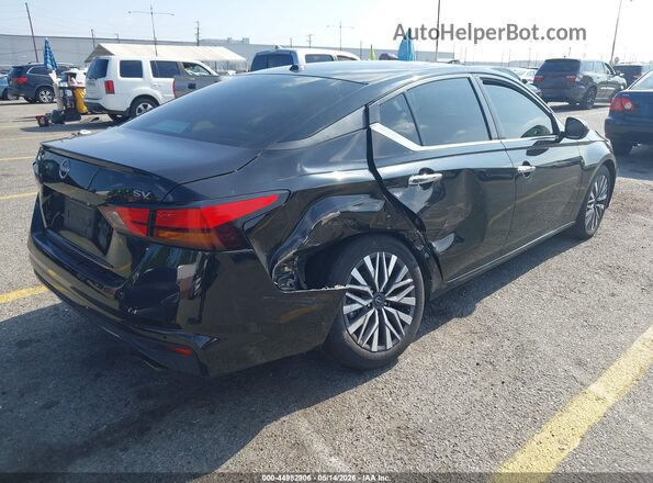 1N4BL4DV5PN384180 2023 NISSAN ALTIMA Черный Задняя правая четверть