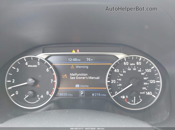 1N4BL4DV6SN404591 2025 NISSAN ALTIMA Серый Вид задних сидений