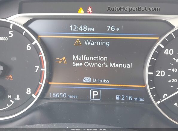 1N4BL4DV6SN404591 2025 NISSAN ALTIMA Серый 
