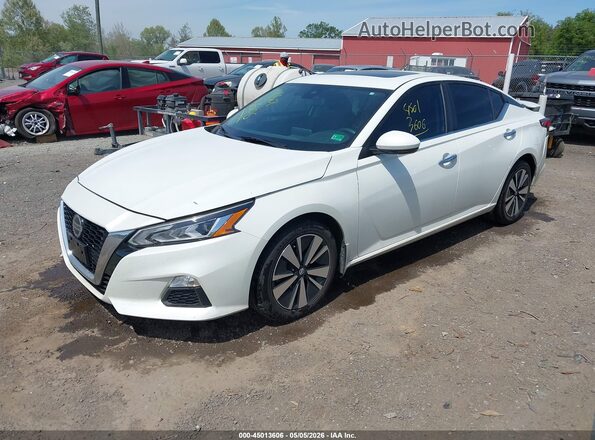 1N4BL4DV7MN314871 2021 NISSAN ALTIMA Белый Передняя левая четверть