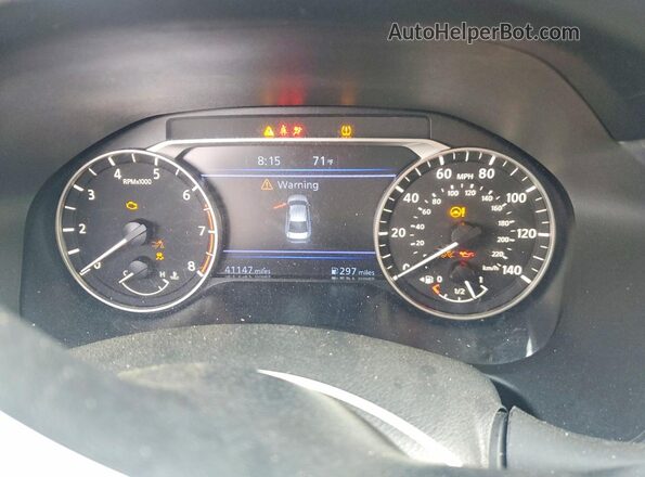 1N4BL4DV8RN434041 2024 NISSAN ALTIMA White Vista del cuadro de instrumentos