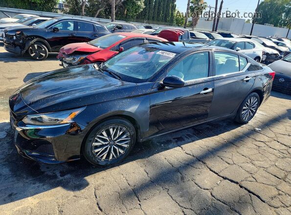 1N4BL4DV8SN302709 2025 NISSAN ALTIMA Черный Передняя левая четверть