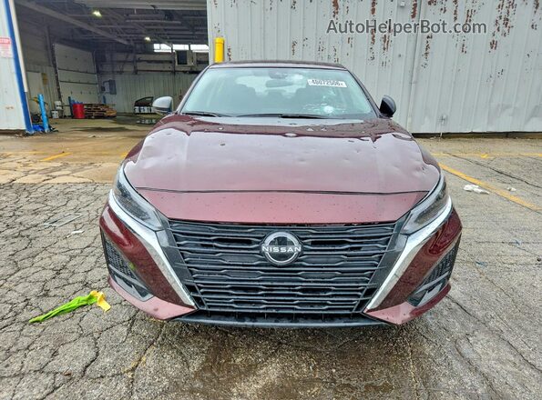 1N4BL4DW7SN370539 2025 NISSAN ALTIMA Бордовый Вид спереди