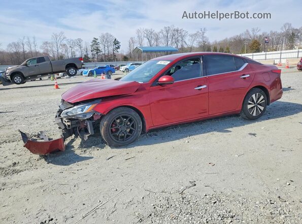 1N4BL4EV0KC147809 2019 NISSAN ALTIMA Темно-бордовый Передняя левая четверть