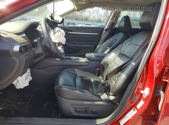 1N4BL4EV0KC147809 2019 NISSAN ALTIMA Темно-бордовый Вид салона спереди