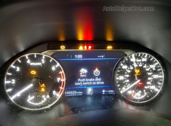 1N4BL4EV2LC154830 2020 NISSAN ALTIMA Silver Instrument cluster view