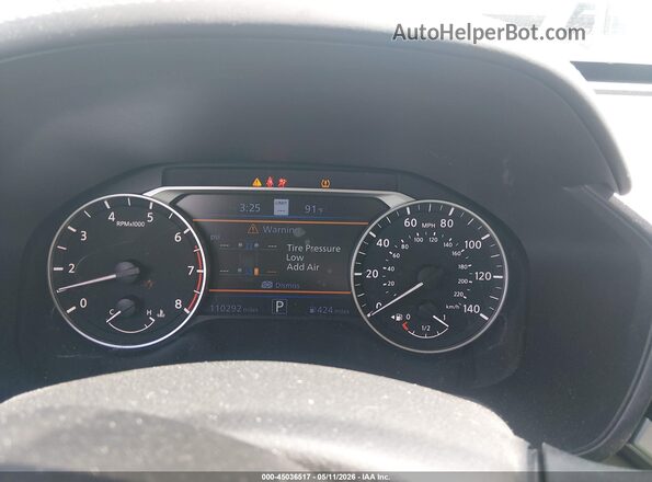 1N4BL4EW1KC200820 2019 NISSAN ALTIMA Бордовый Вид задних сидений