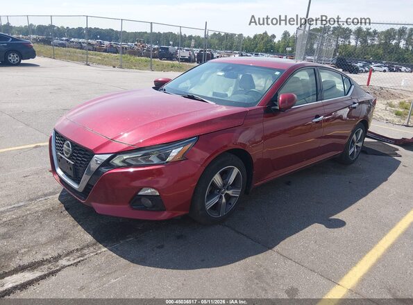 1N4BL4EW1KC200820 2019 NISSAN ALTIMA Бордовый Передняя левая четверть